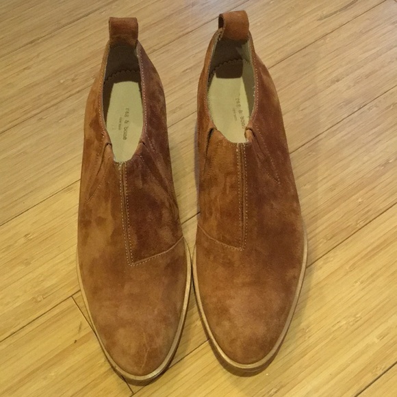NWOT Rag and Bone Thompson suede ankle boots - Picture 2 of 8